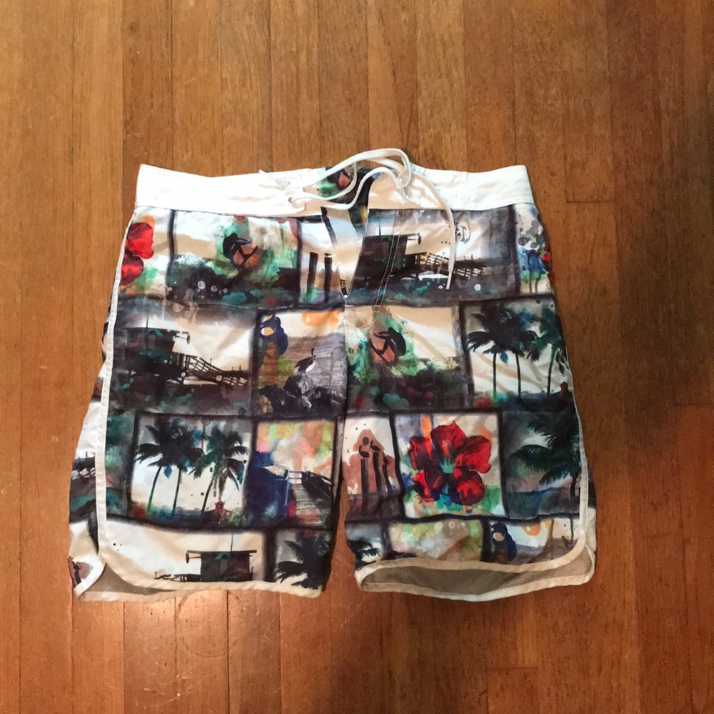 Old navy swim trunks